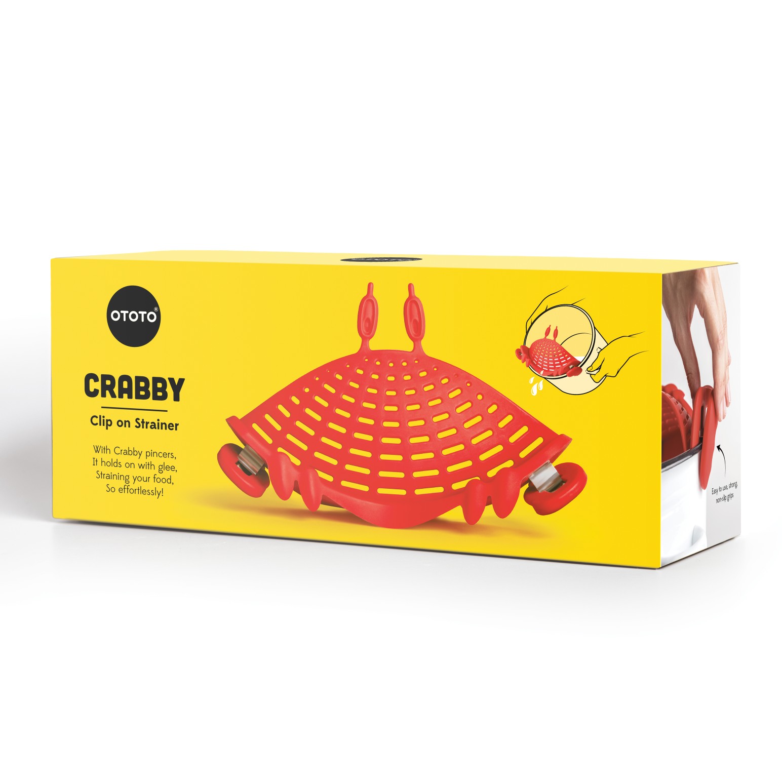 Ototo Crabby Clip-On Strainer