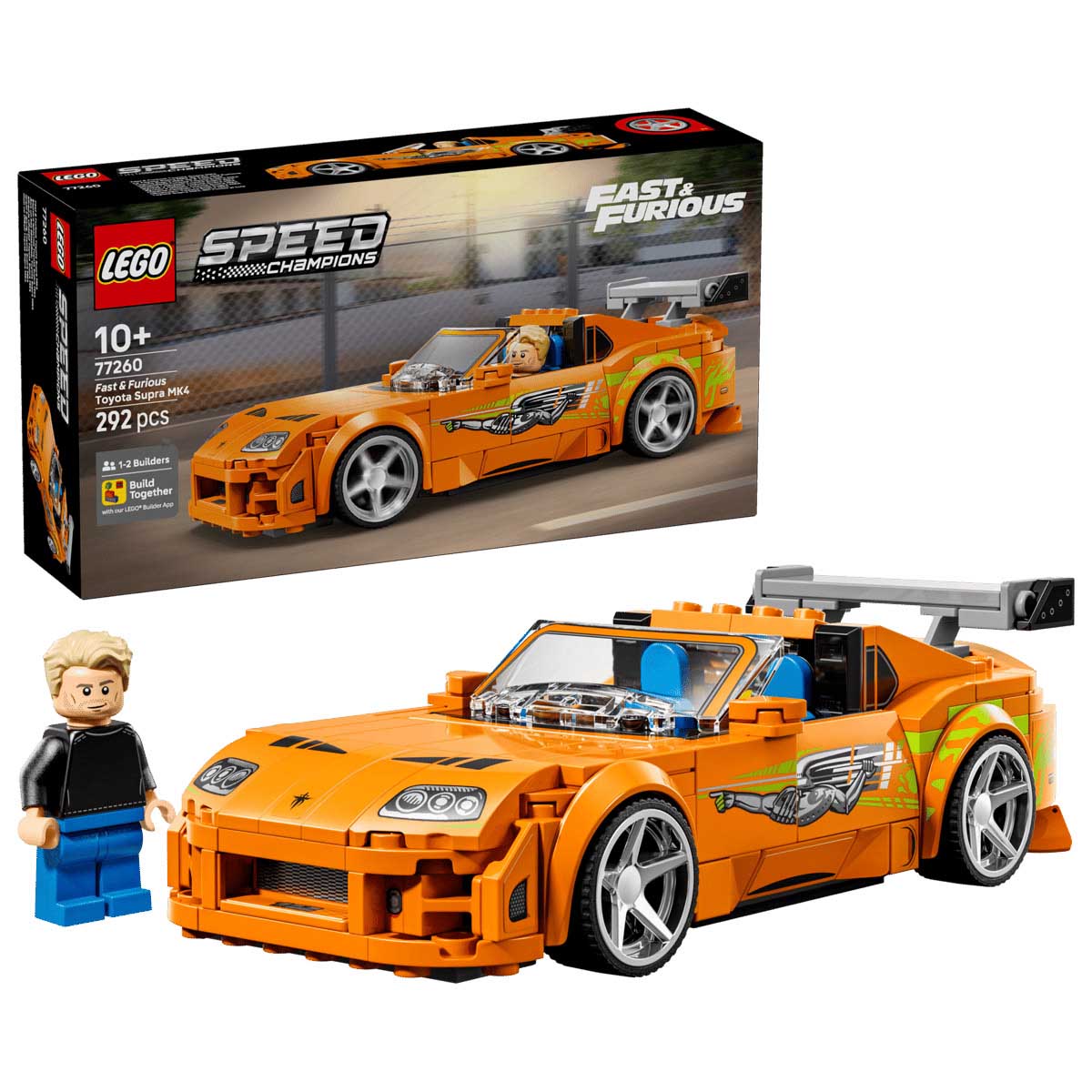 LEGO Speed Champions The Fast and The Furious Toyota Supra MK4