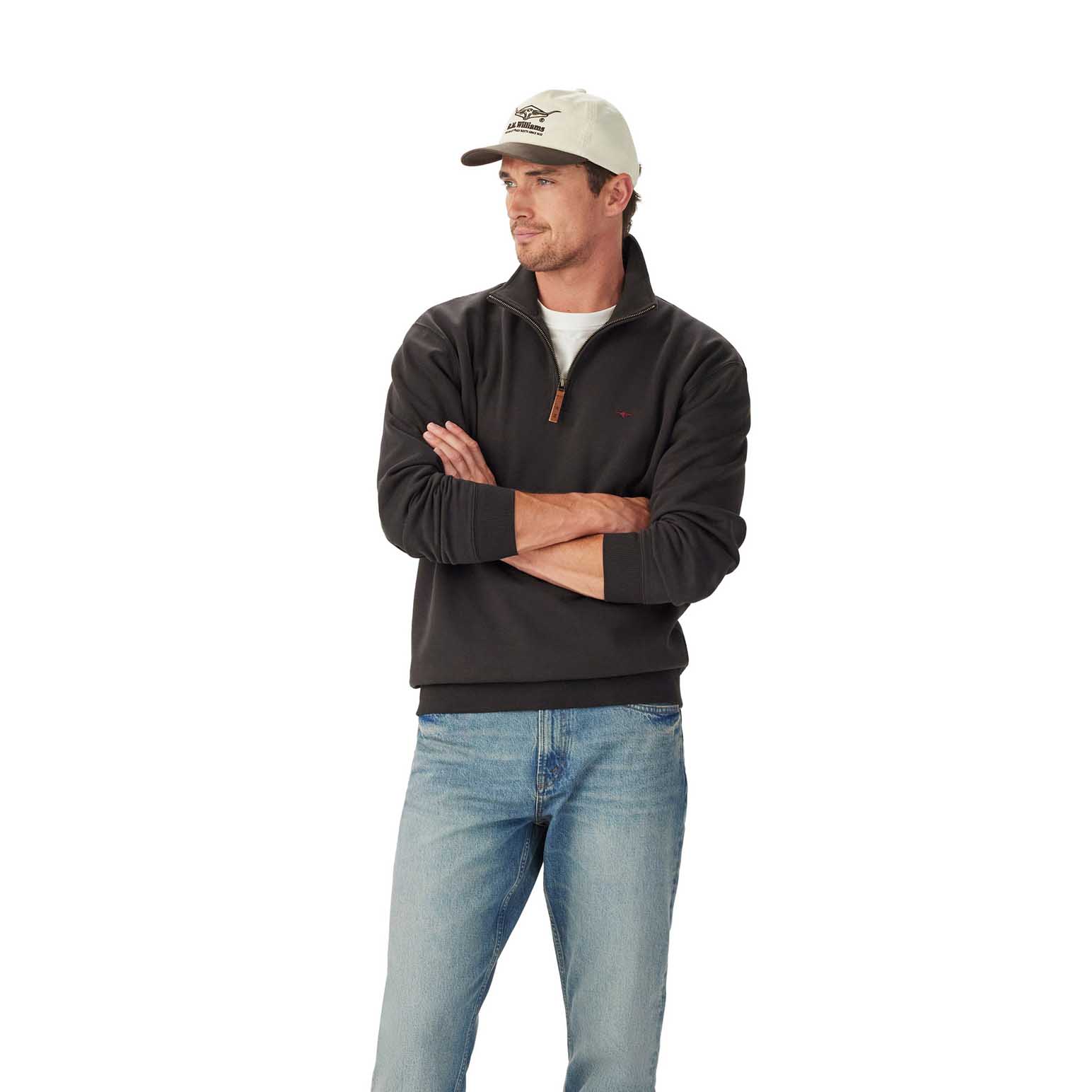 R.M. Williams Mulyungarie 1/4 Zip Sweatshirt