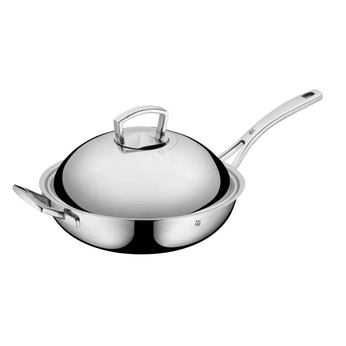 WMF Wok Multiply 32cm with Stainless Steel Lid