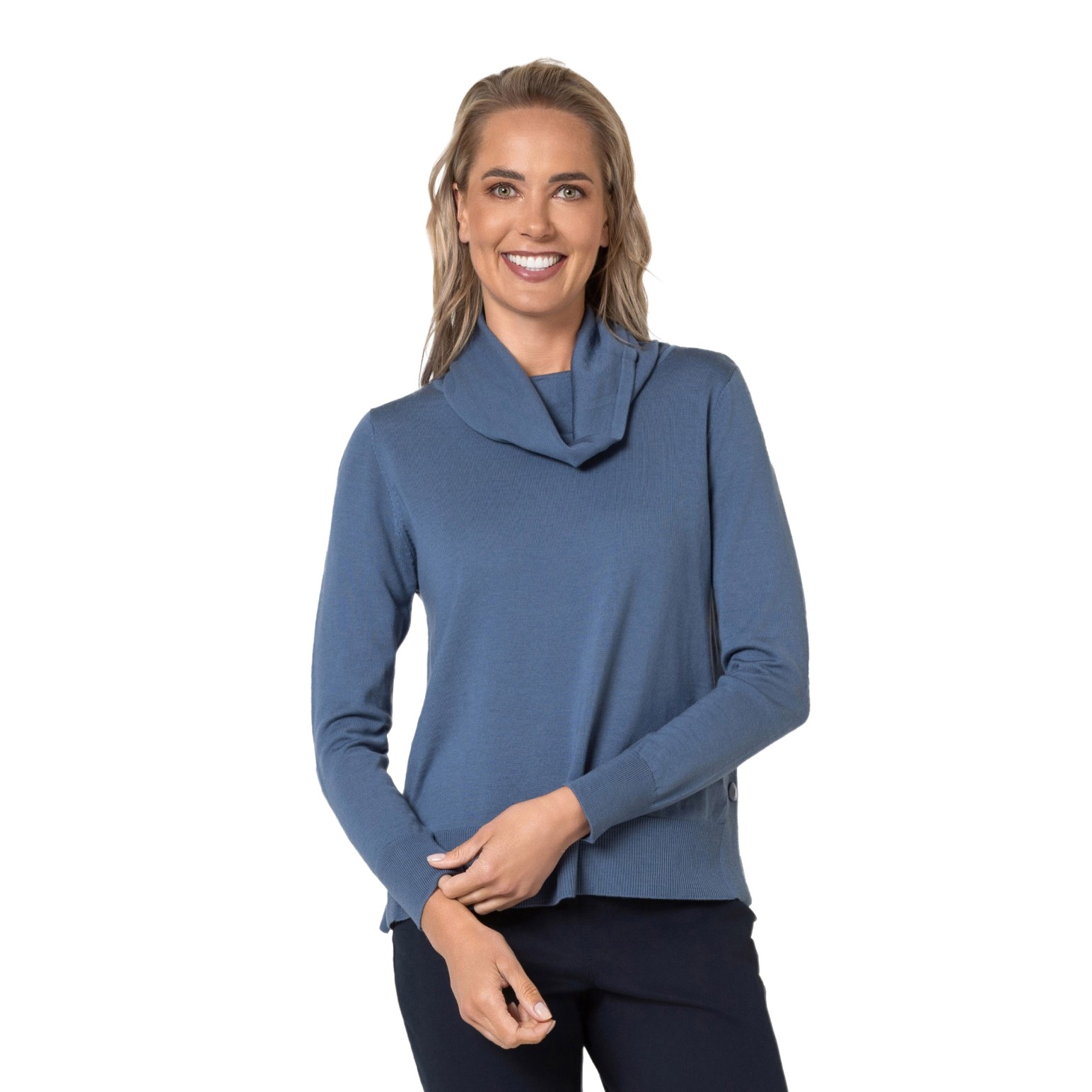 B Essentials Button Detail Sweater