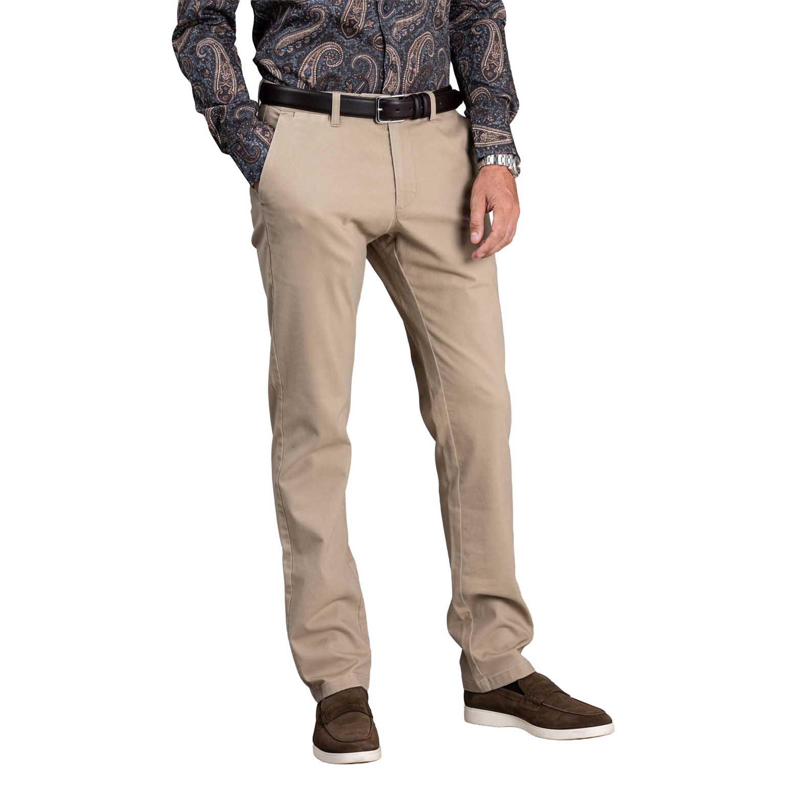 Rembrandt Tyler Beige Brushed Twill Chino