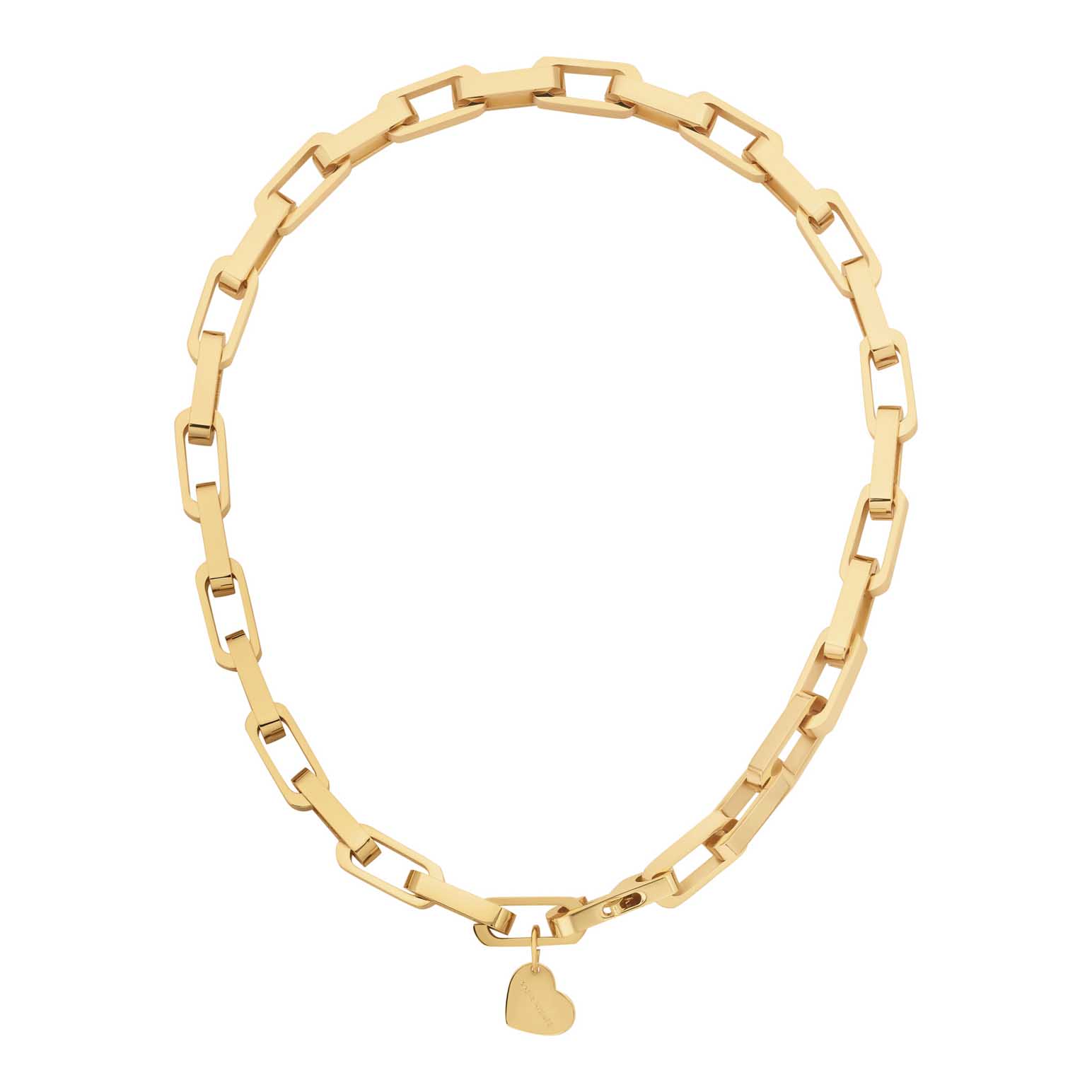Karen Walker Amore Chain Link Choker Necklace