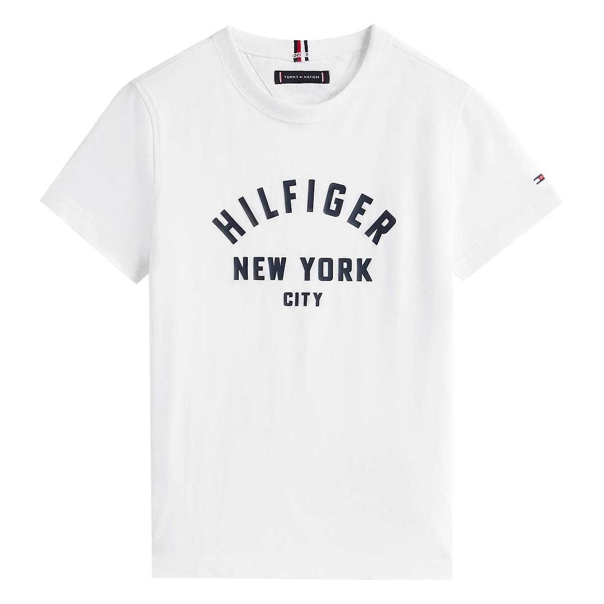 Tommy Hilfiger Curved Hilfiger Graphic Tee SS 3-7Y