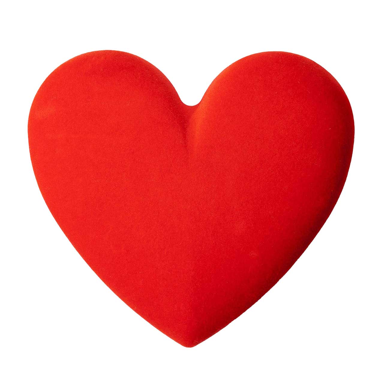 DOIY Love Velvet Storage Box Red