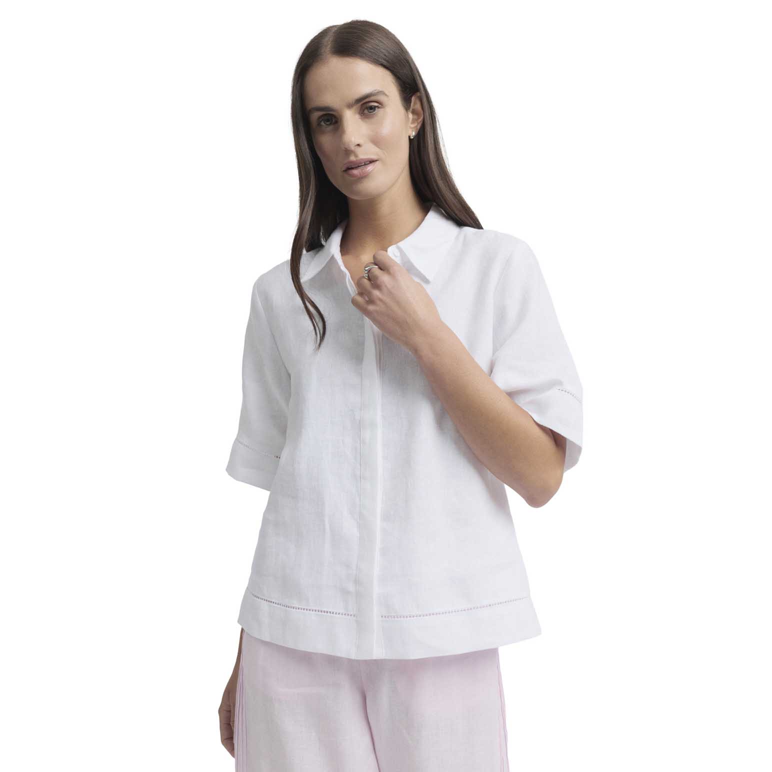 Yarra Trail Tirari Lace Shirt