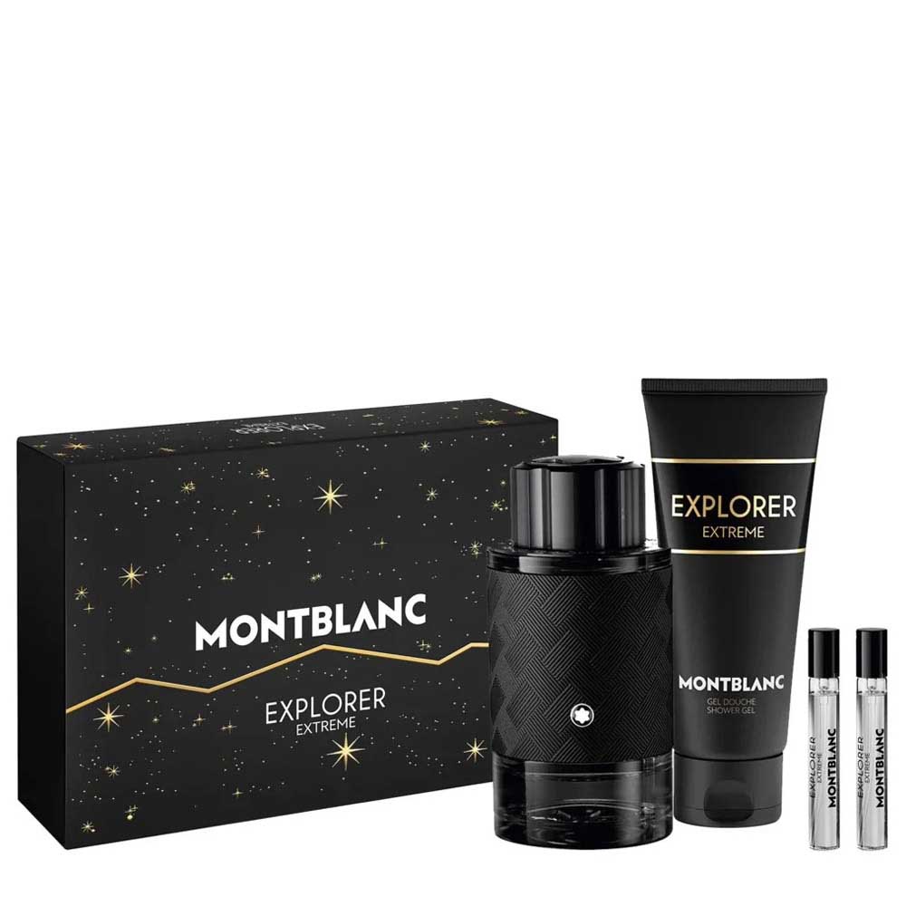 Montblanc Explorer Extreme Parfum 100ml - 4 Piece Set
