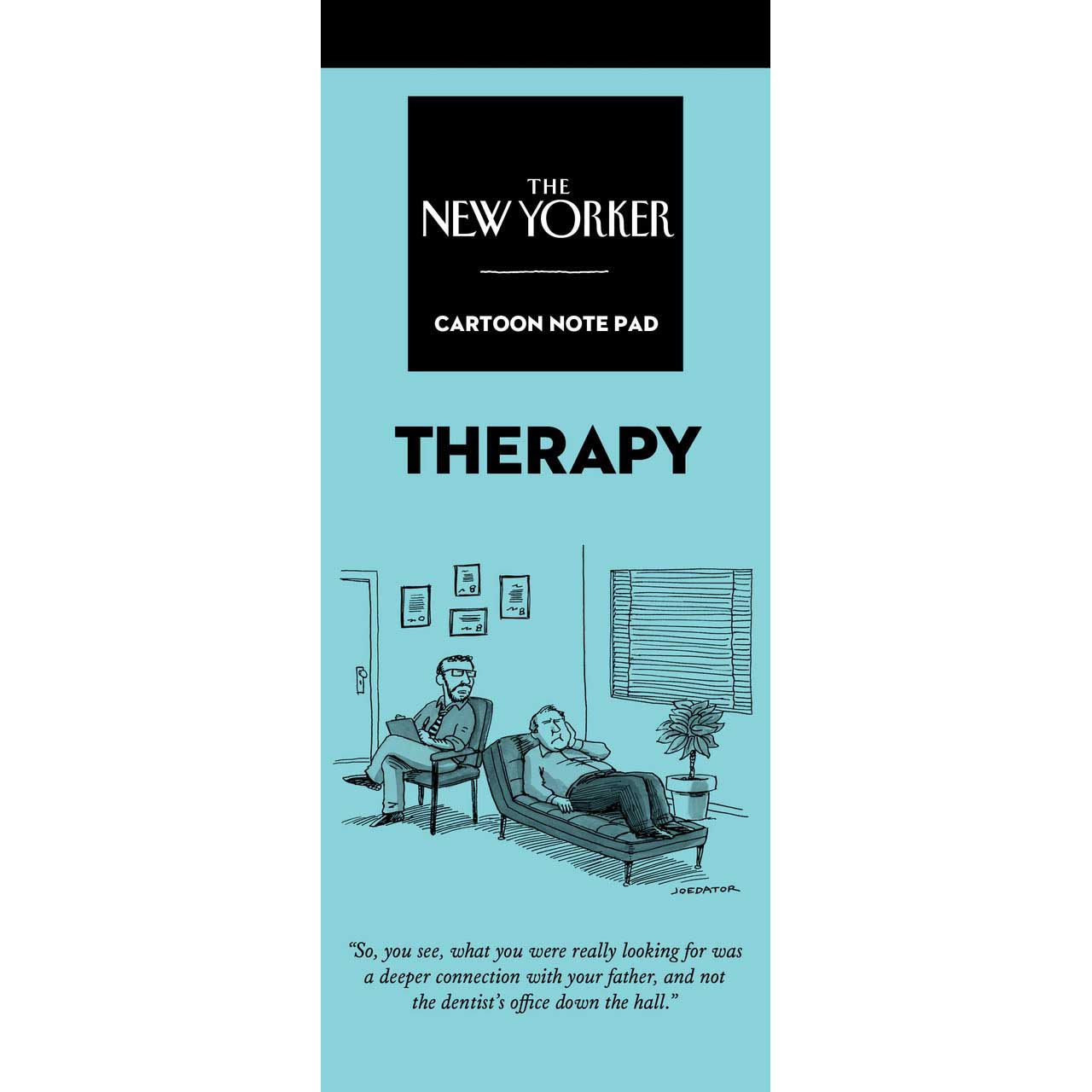 New Yorker Therapy Notepad