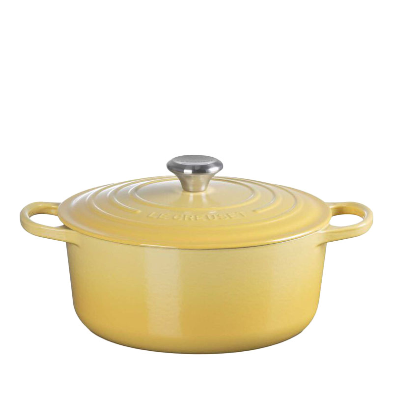 Le Creuset Signature Round Casserole 26cm - Camomille SS