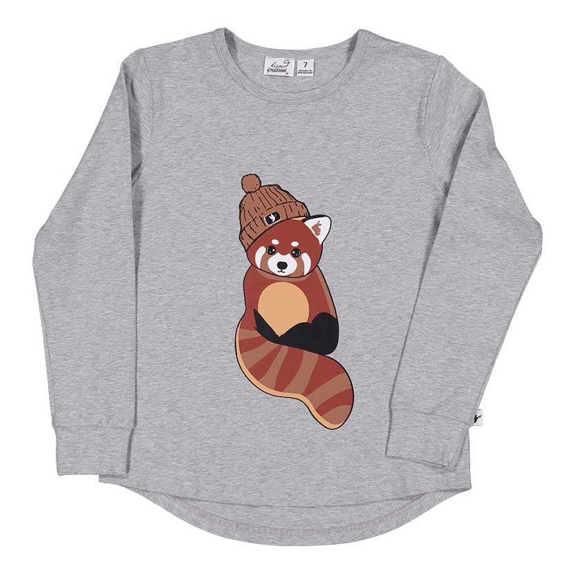 Kissed By Radicool Tashi Panda Long Sleeve Tee