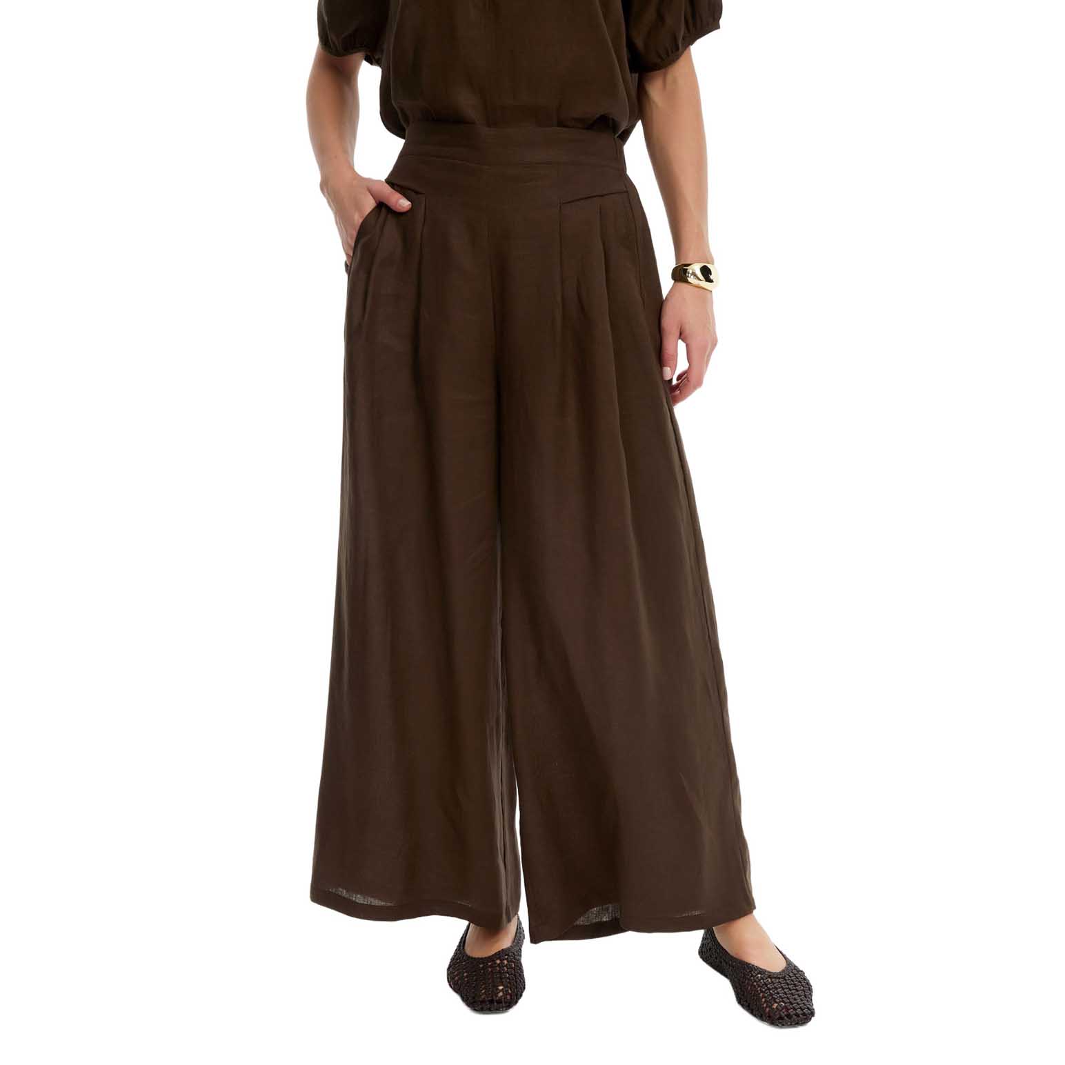 TIRELLI Pleat Front Palazzo Pant