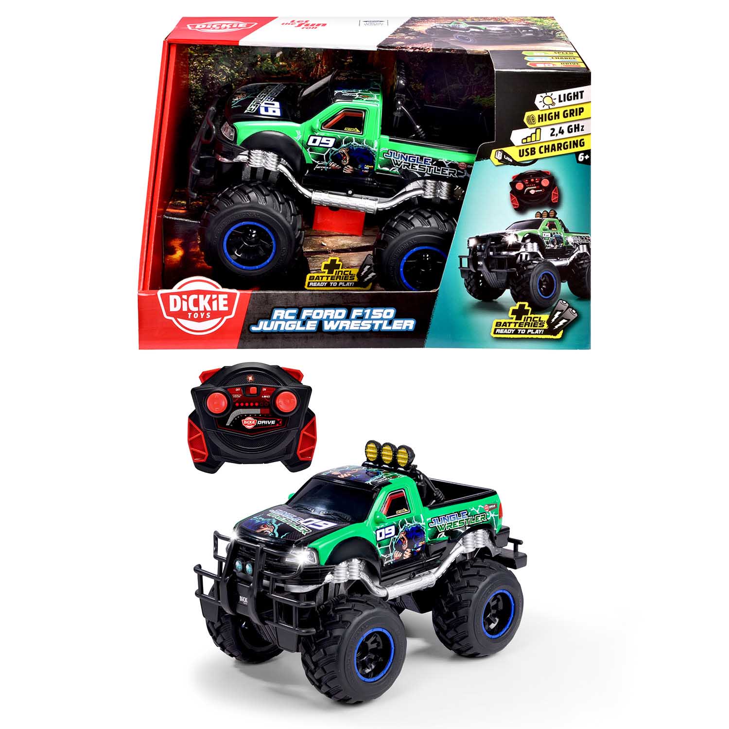 Dickie Toys Rc Jungle Wrestler Ford F150