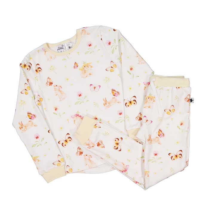 Kissed By Radicool Bunnies & Butterflies Pjs