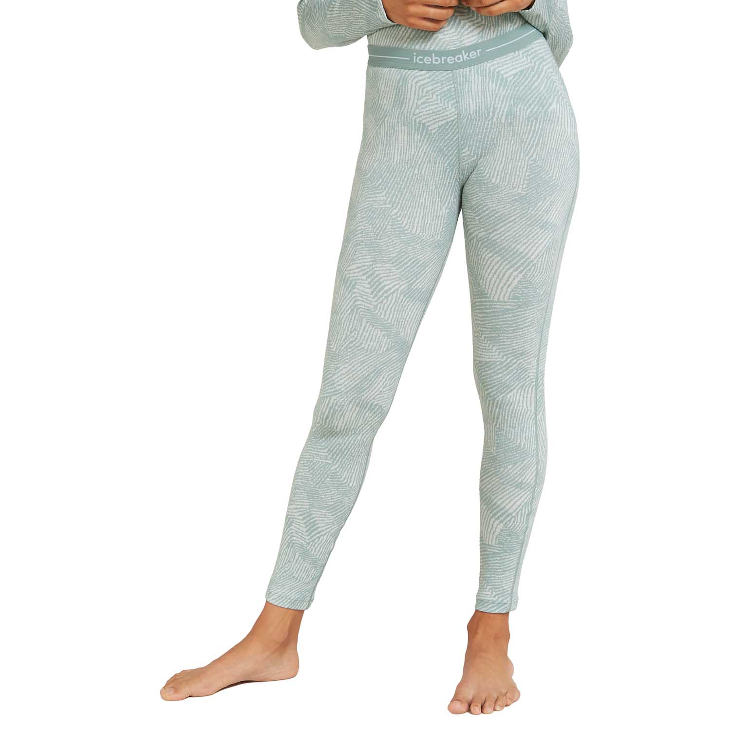 Icebreaker W Merino 260 Vertex Leggings Frozen Forms