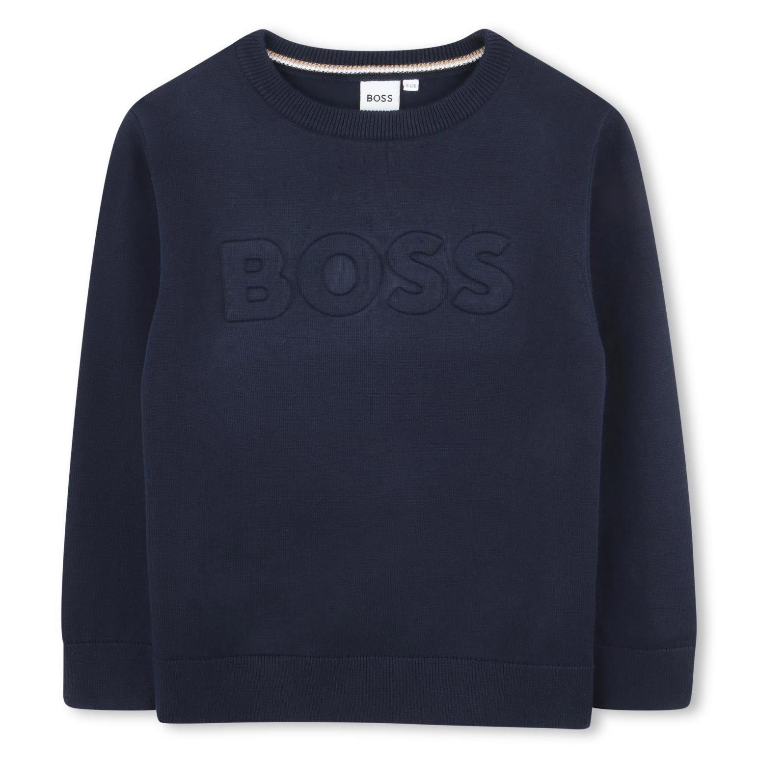 BOSS Knitted Jumper 6Y - 8Y