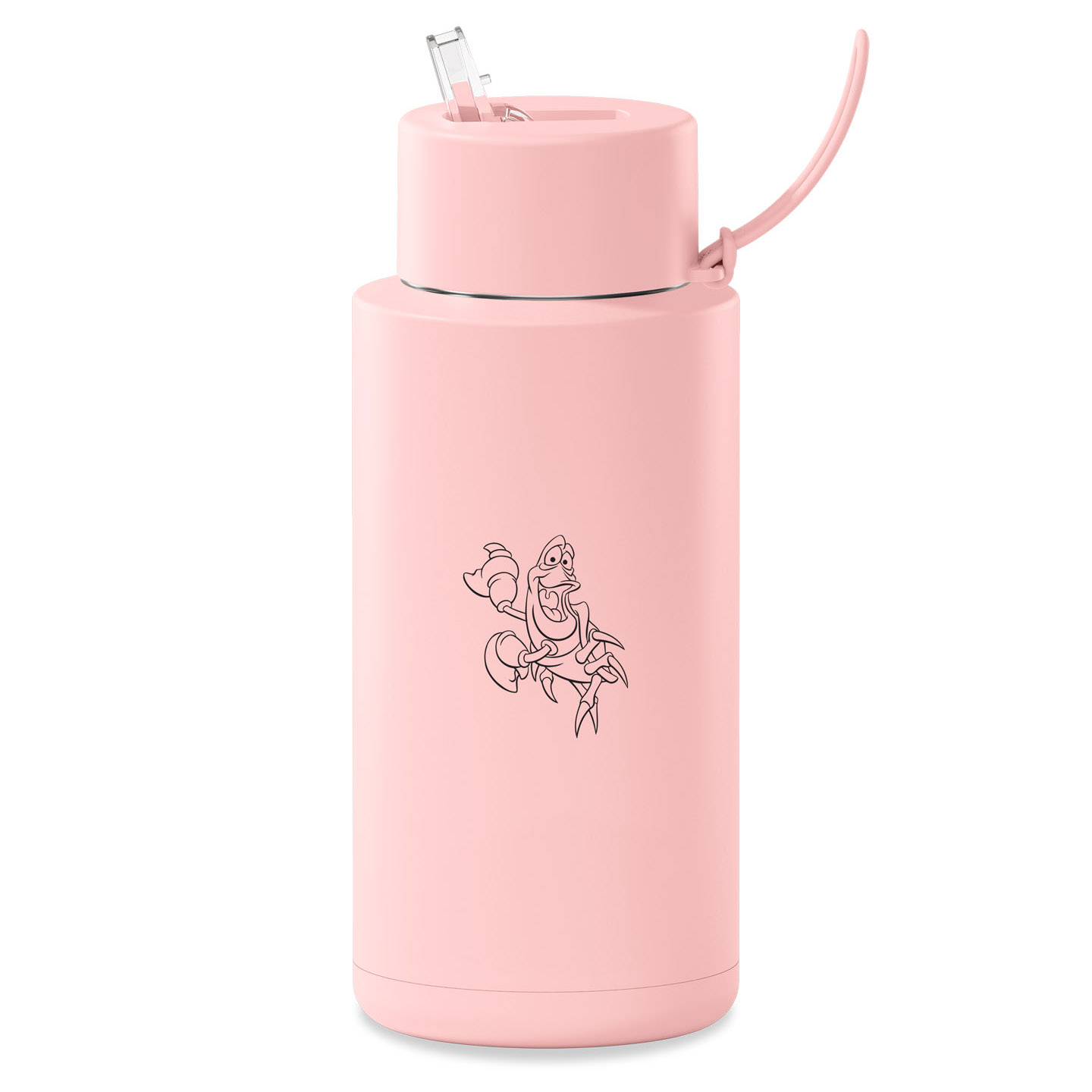 frank green Disney 34oz Bottle - Straw Lid Blushed - Sebastian