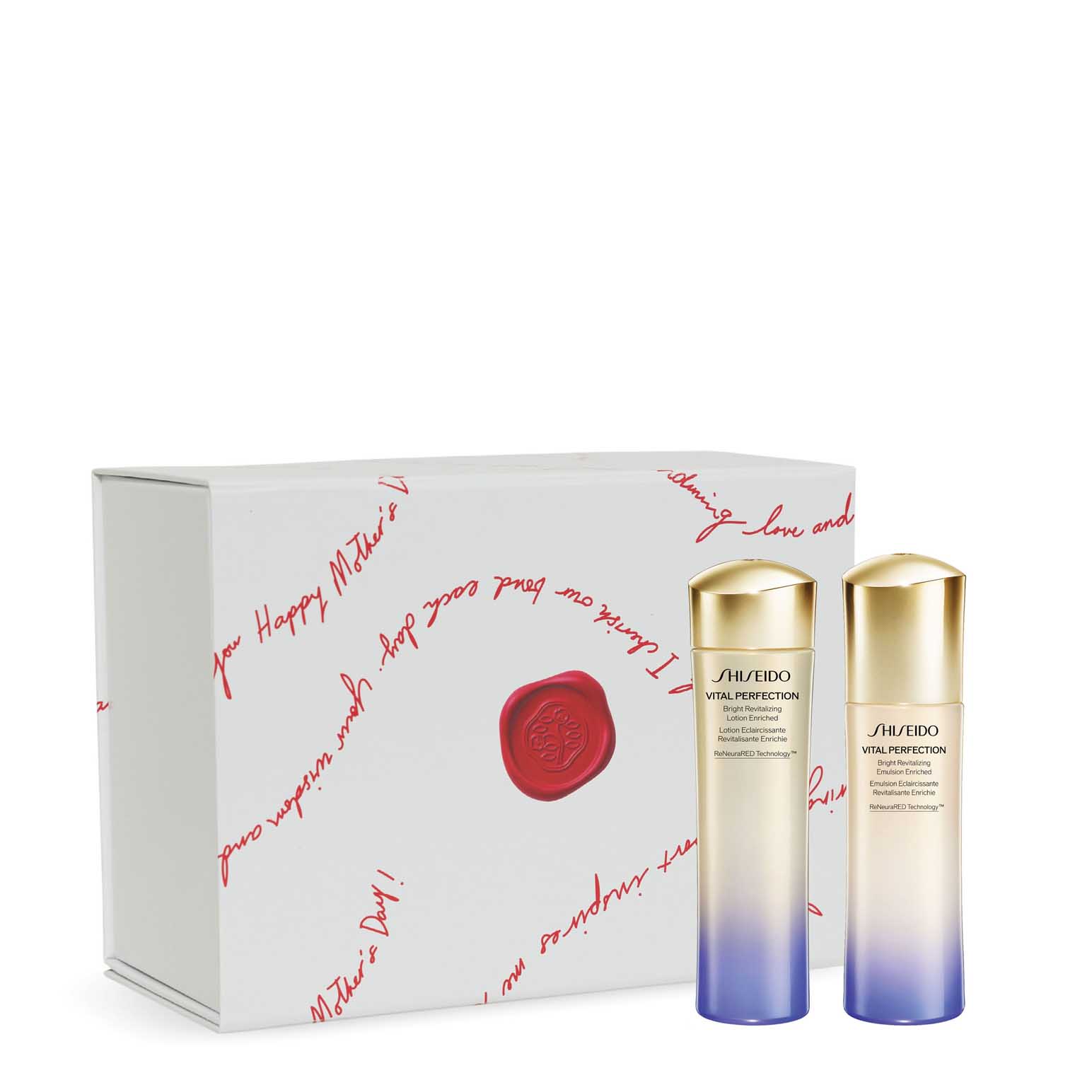 Shiseido Vital Perfection Lotion & Emulsion Enriched Mother's Day Set