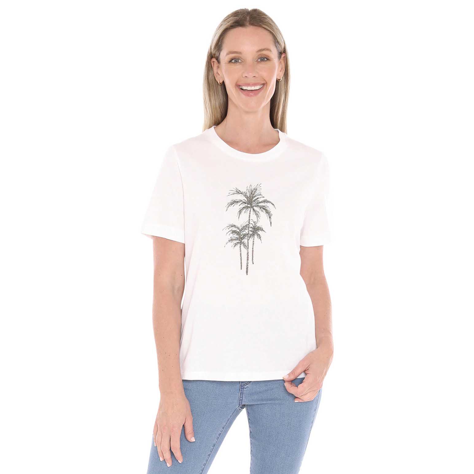 Jump Beaded Palm Tee