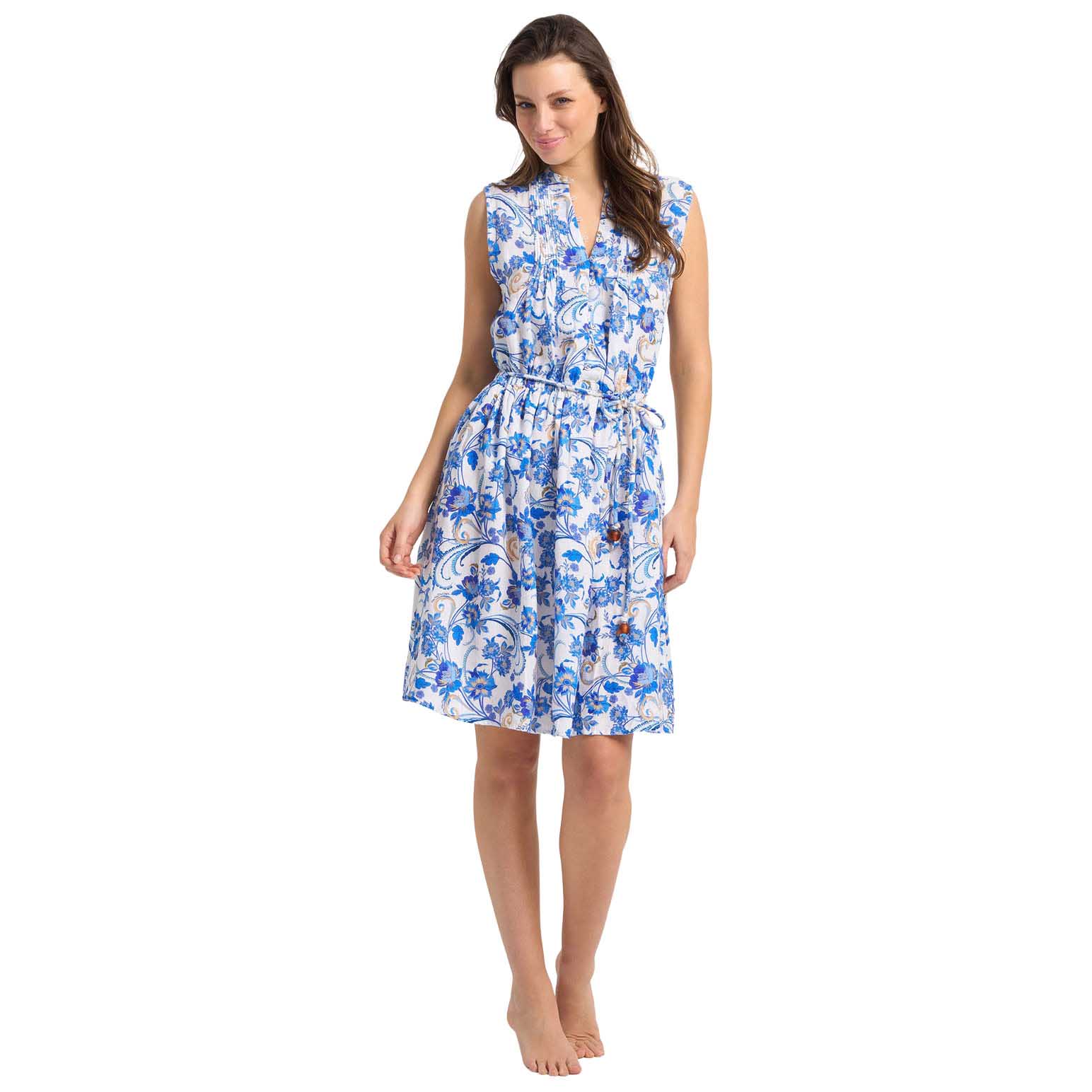 Sunseeker Sicily Swing Button Dress