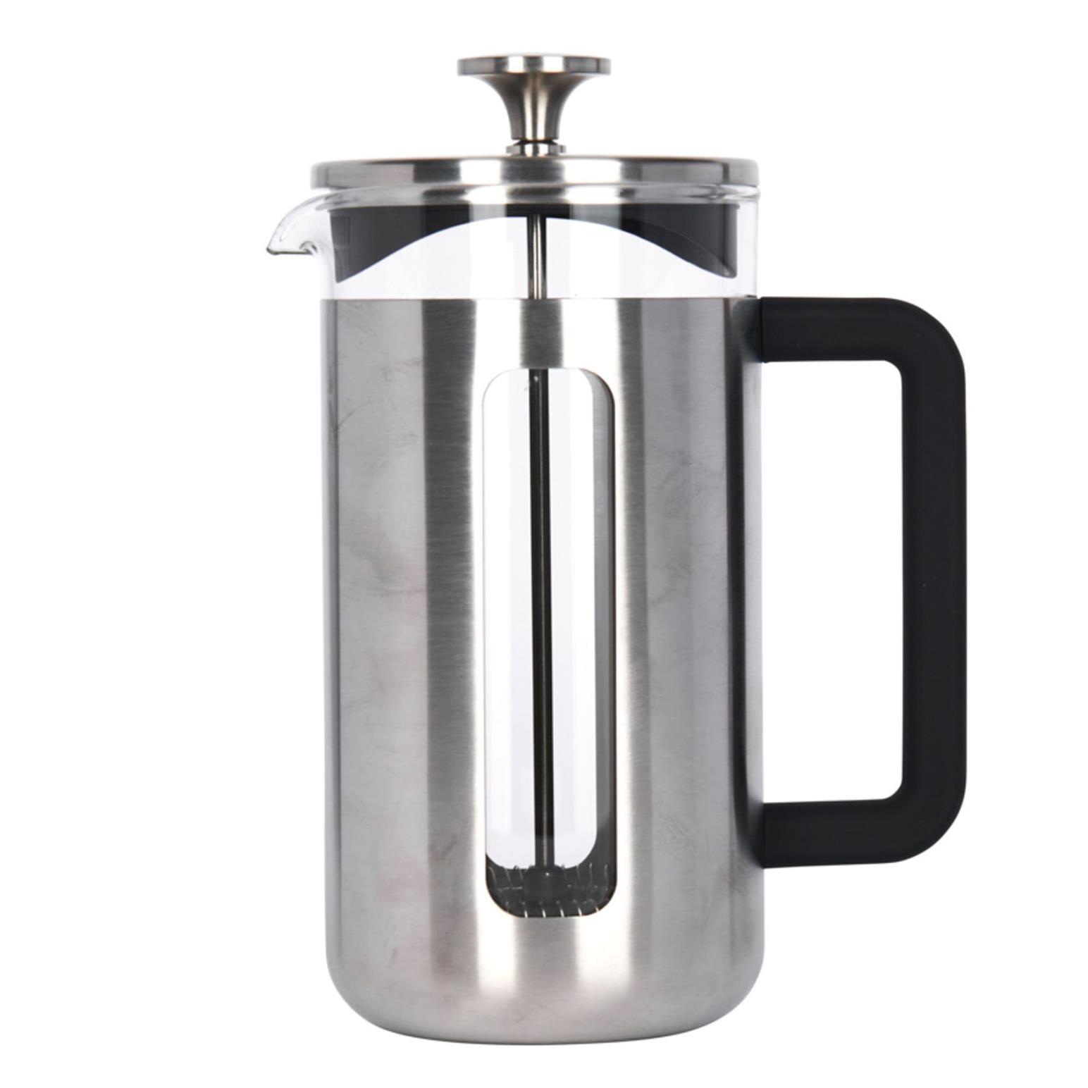 La Cafetiere Pisa 8-Cup Cafetiere - Brushed Stainless Steel