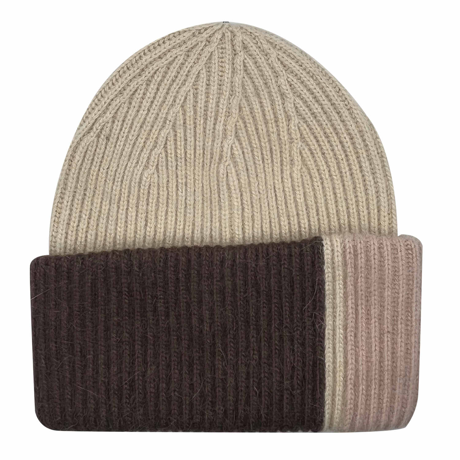 Headstart 3 Colour Angora Blend Hat