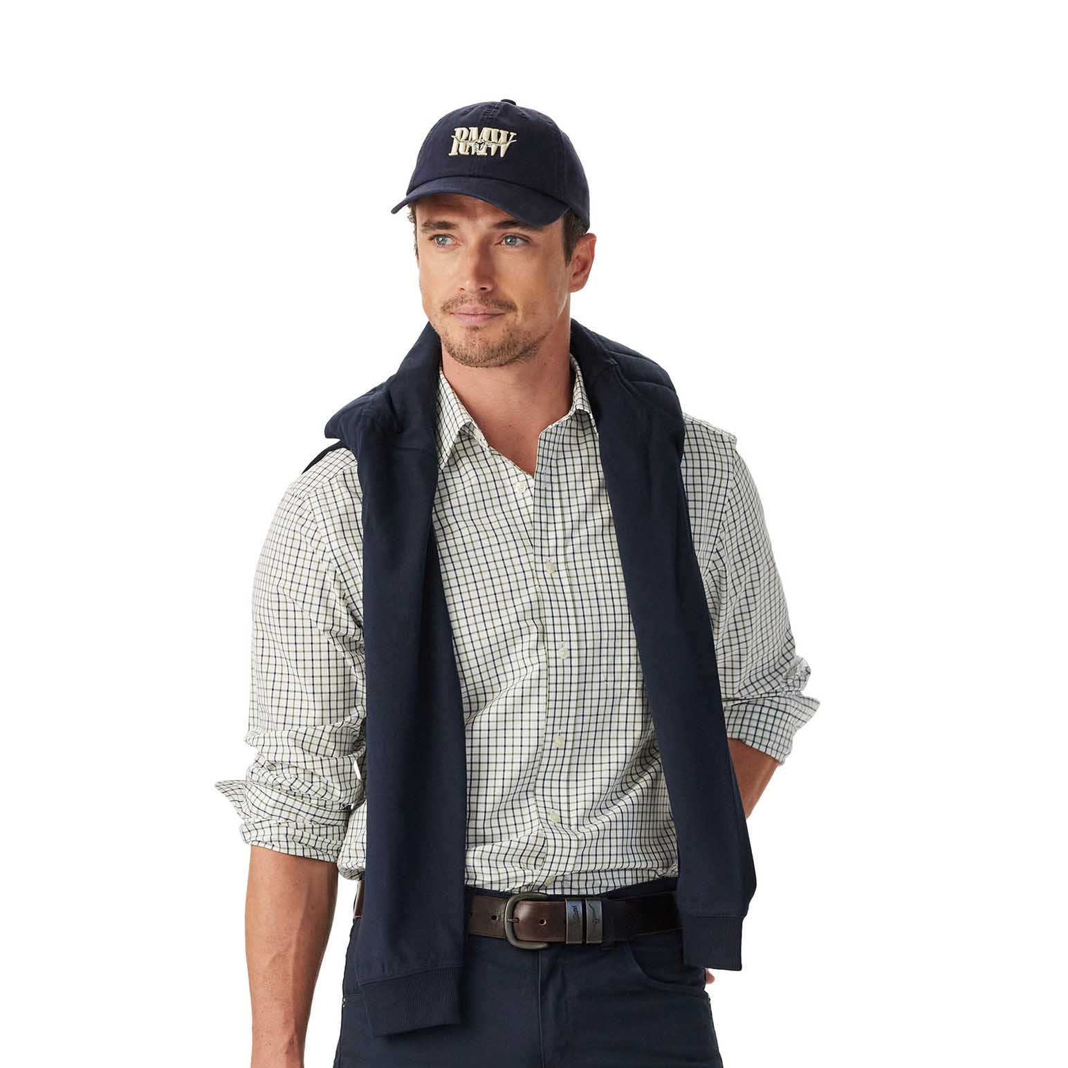 R.M. Williams Newland Poplin Check Shirt