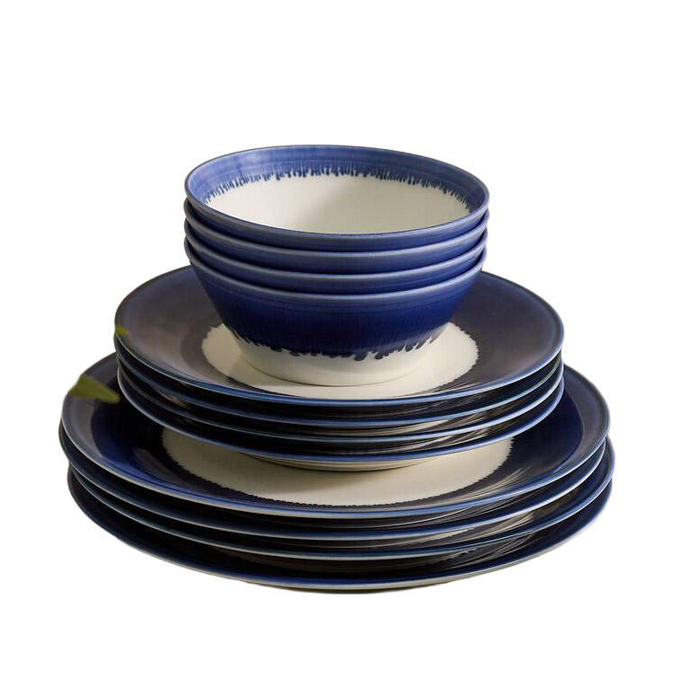Royal Doulton Tablew Casualrd Pacific Blue Dip16 Piece Set