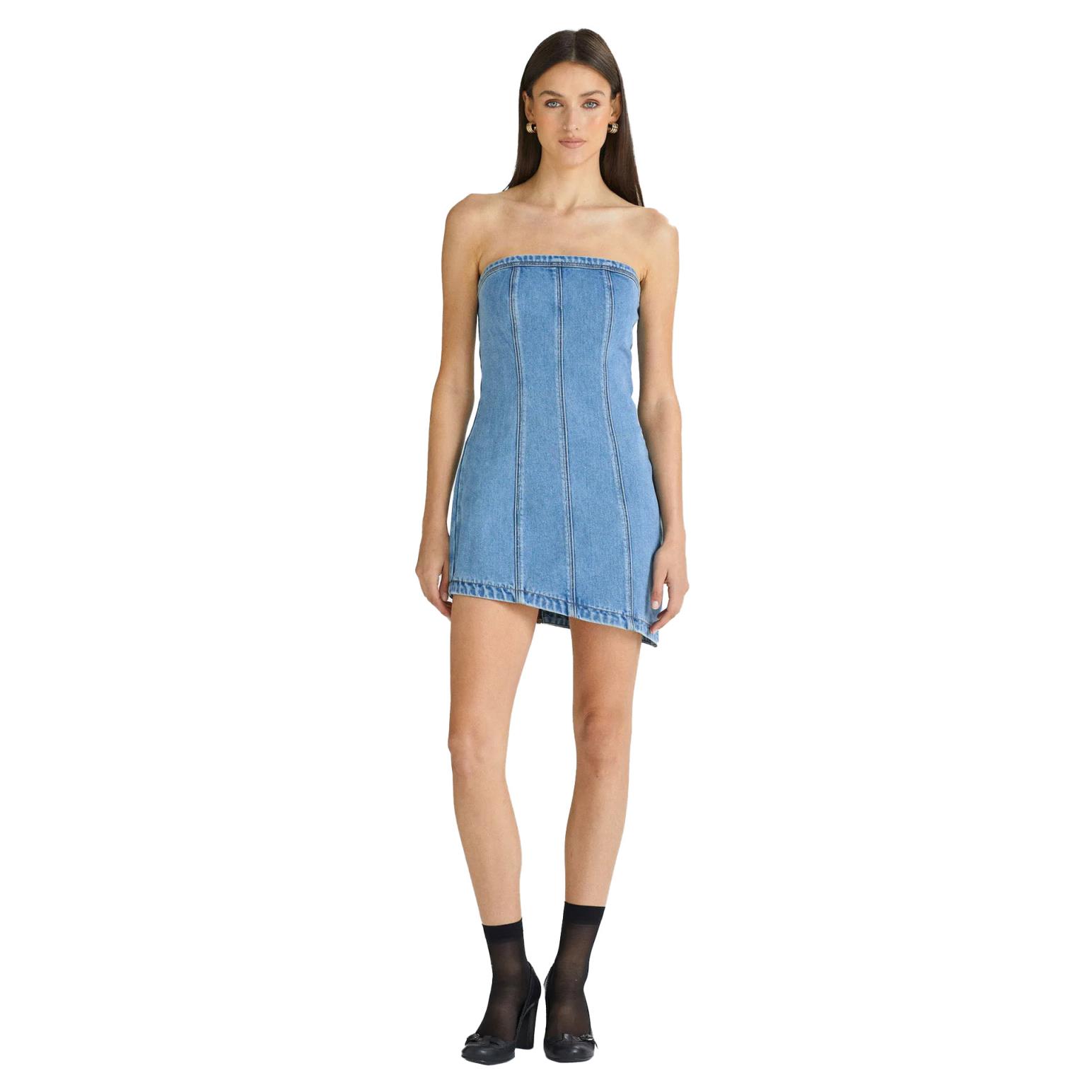 Abrand Bustier Mini Dress Georiga