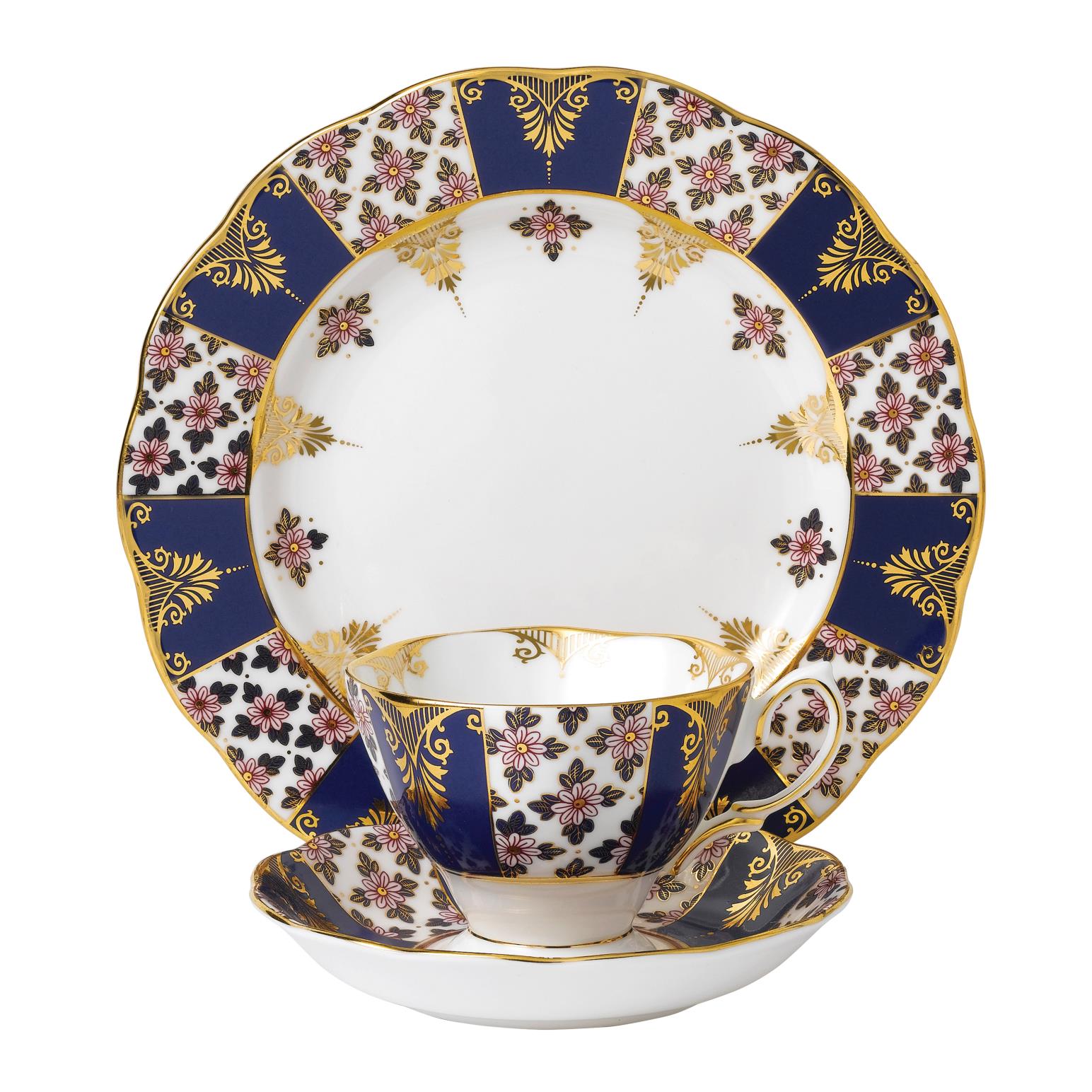 Royal Albert 100 Years Teaware Teacup, Saucer, Plate 1900
