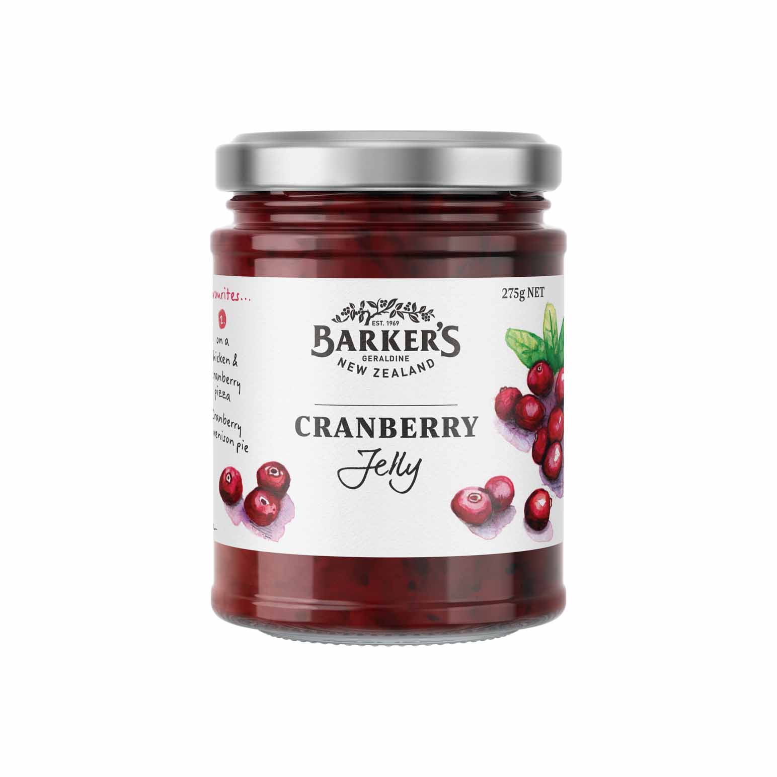 Barker's Cranberry Jelly 275g