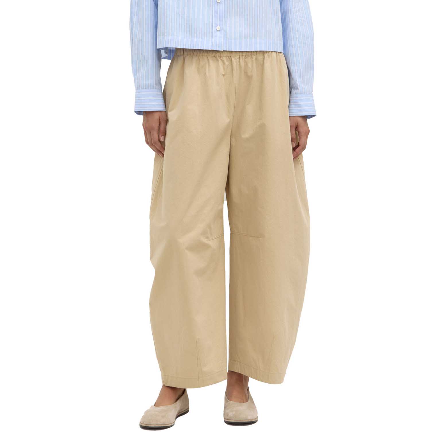 Assembly Label Lola Barrel Pant Tan