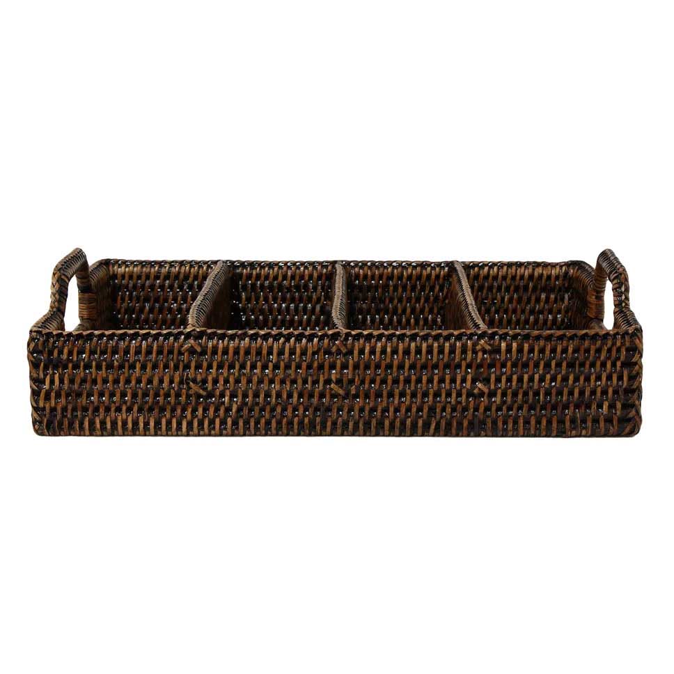 French Country Coco Cutlery Holder with Handles