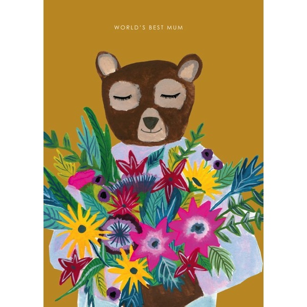 Worlds Best Mum Card