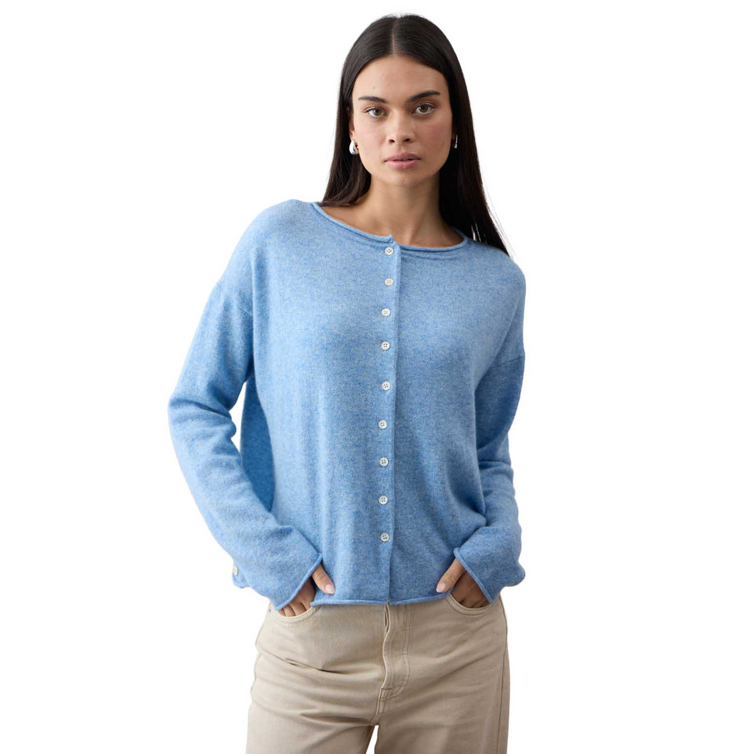 Mia Fratino Reversible Button Cardi