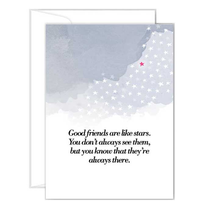 Poppy Card - Good Friends