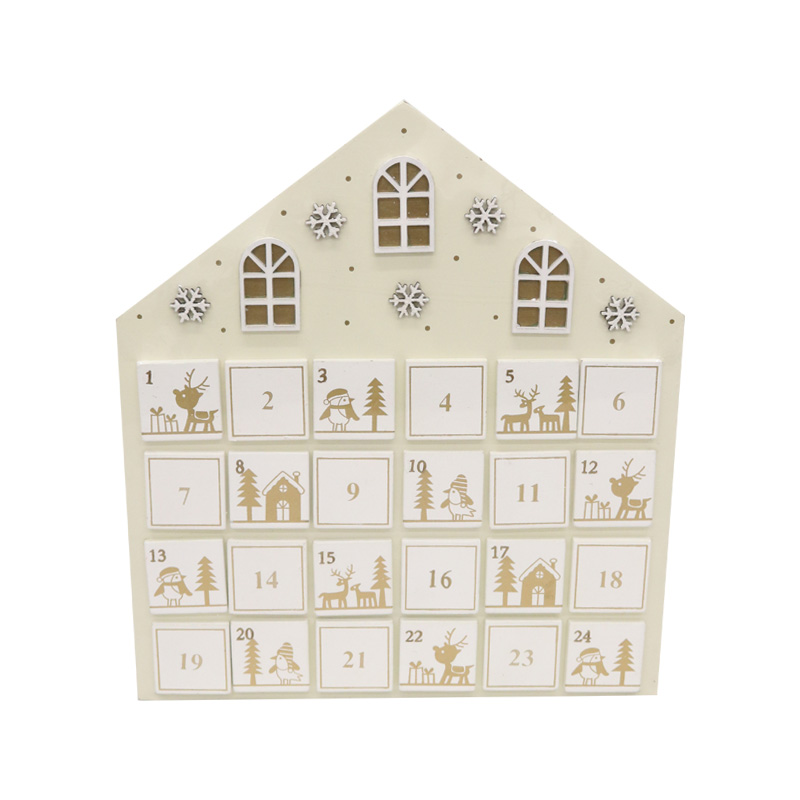 Whimsical Advent Calendar 24X27cm