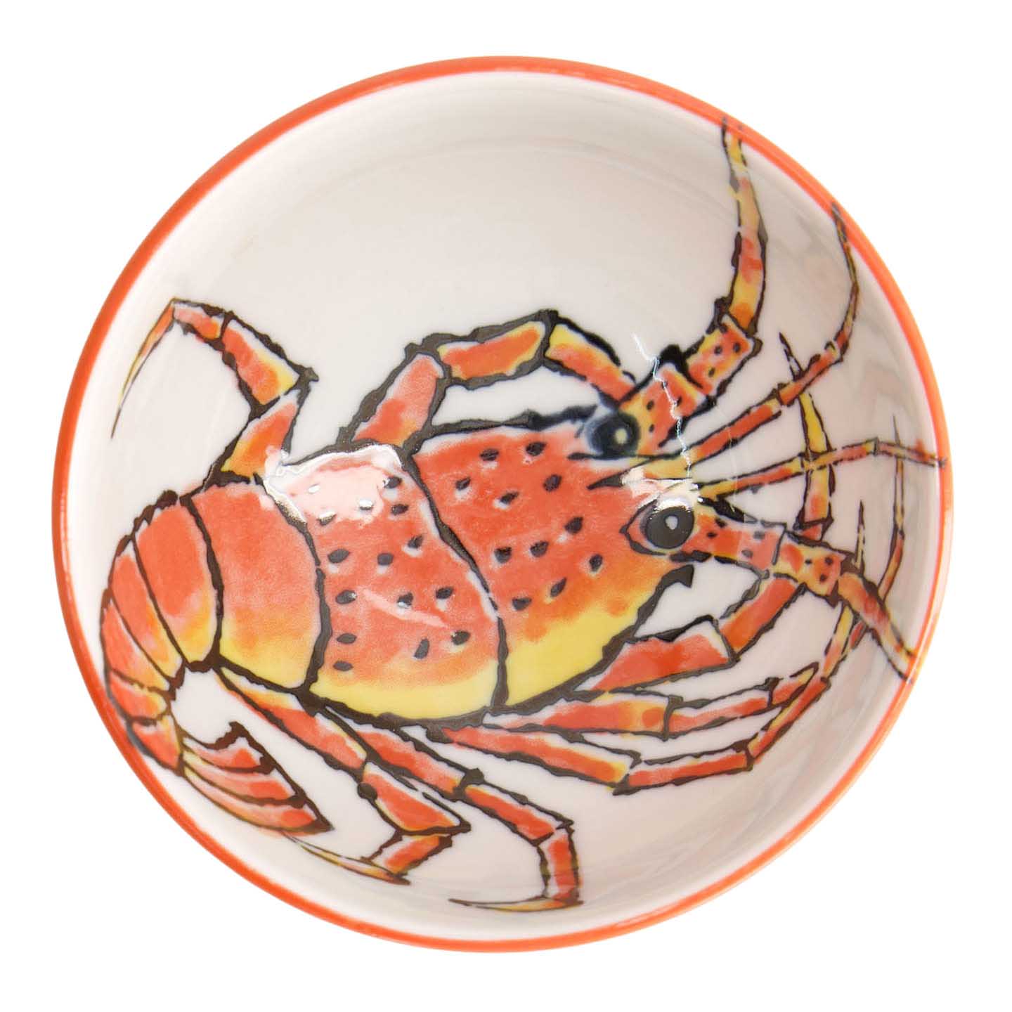 Tokyo Design Studio Seafood Rice Bowl 11x6cm Lobster Red