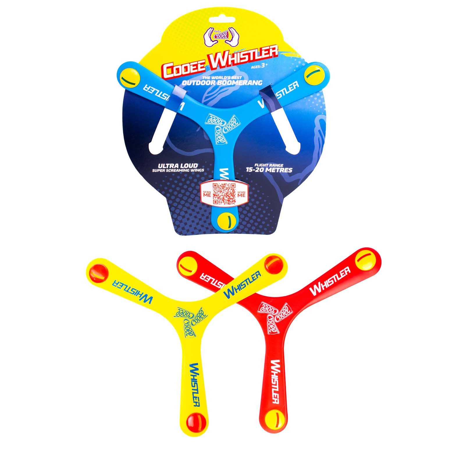 Cooee Outdoor Whistler (Assorted Colours)