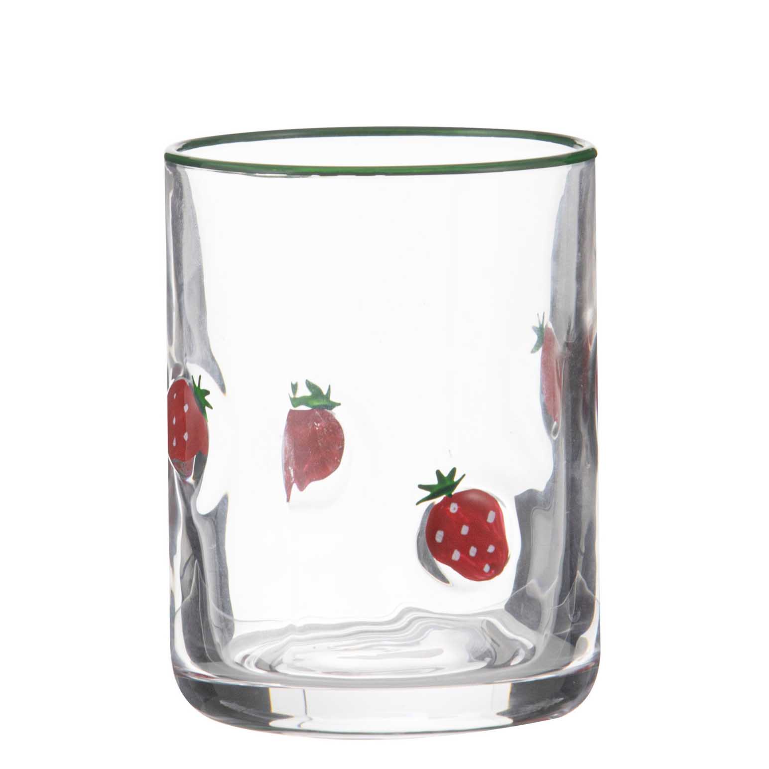 Ladelle Capri Strawberry Tumbler