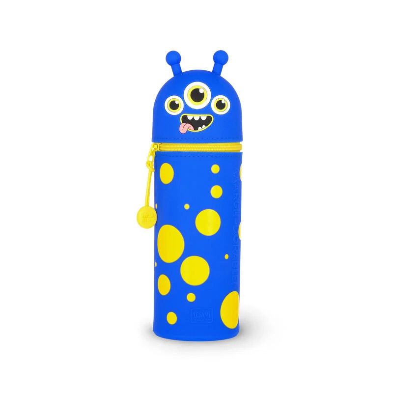 Legami Kawaii 2-In-1 Soft Silicone Monster Pencil Case