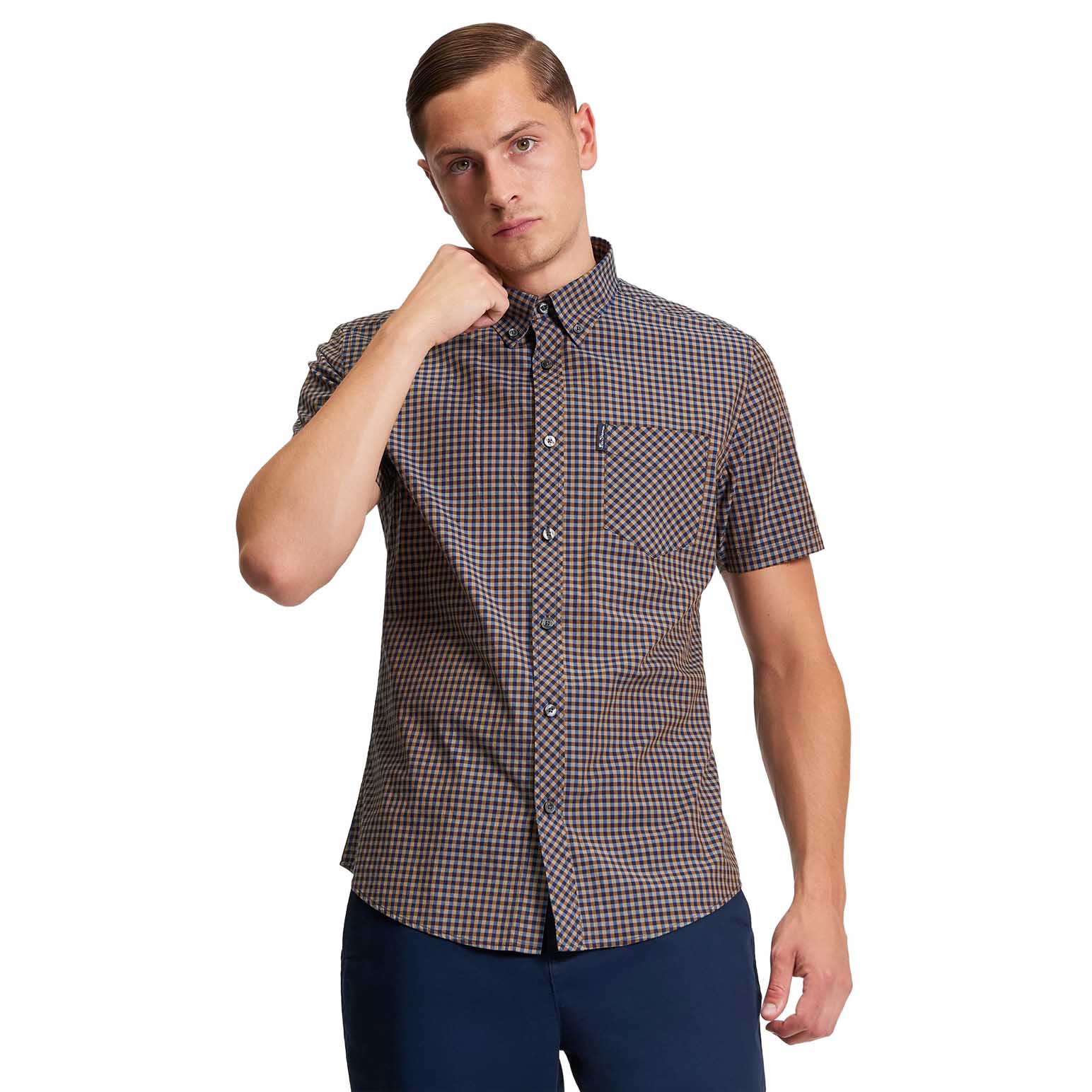 Ben Sherman Short Sleeve Signature Gingham Shirt