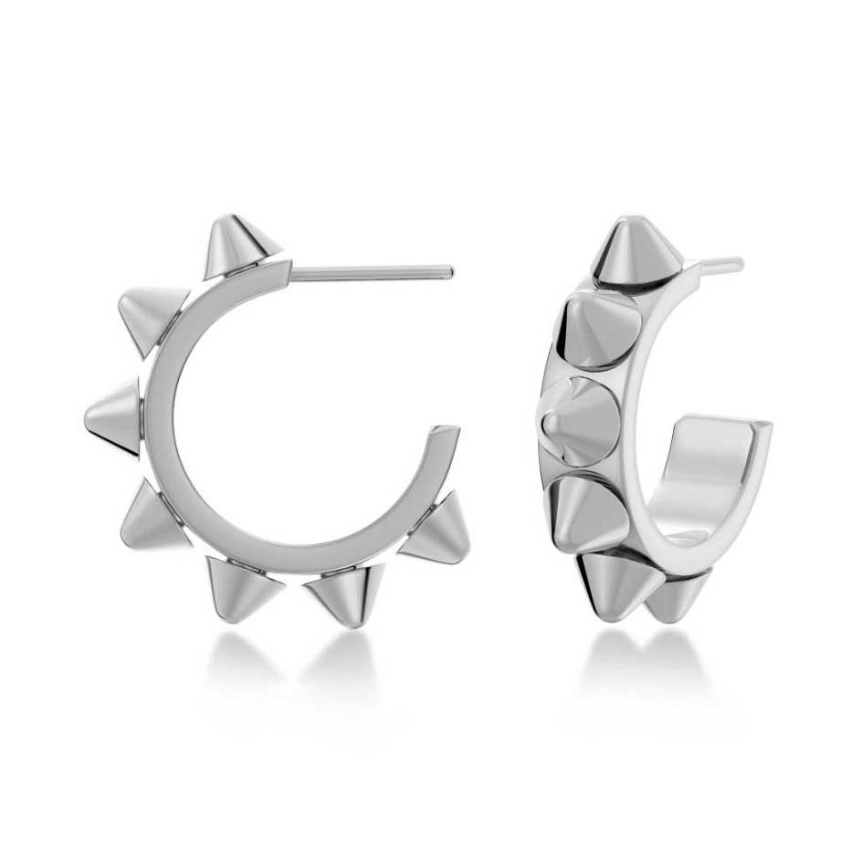 Edblad Peak Creole Earrings Small