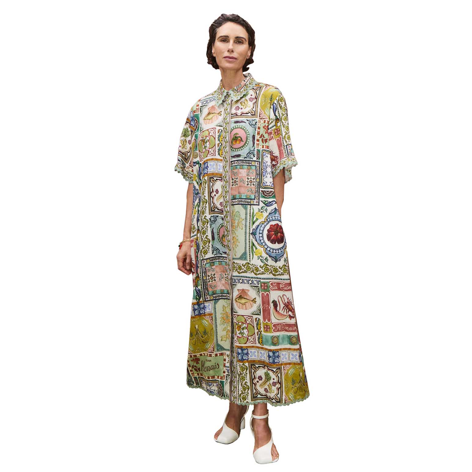ALÉMAIS Tommasina Shirtdress