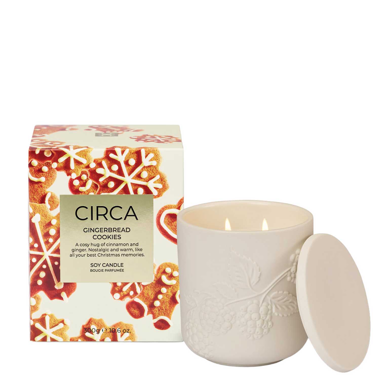 CIRCA Gingerbread Cookies Soy Candle 300g