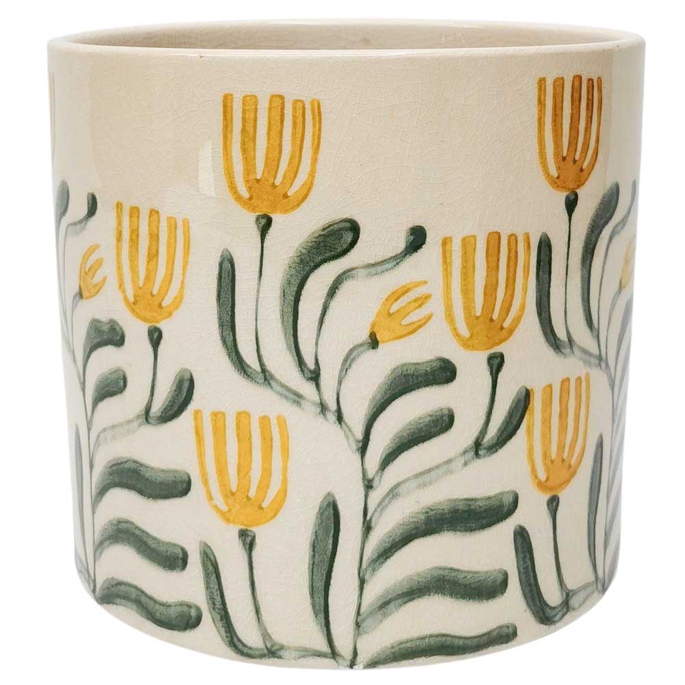 Urban Products Pilbra Planter Green & Yellow XL 18cm