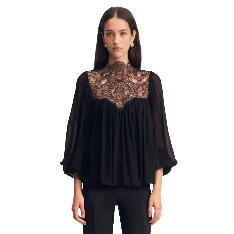 Shona Joy Emory Lace Blouse