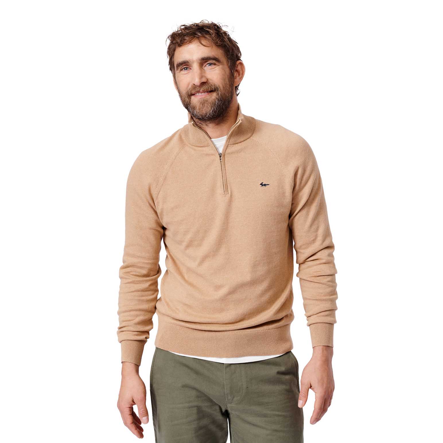 Aubin Bonby Zip Neck