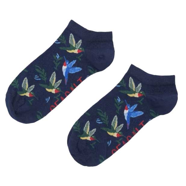 Seasalt Cornwall Womens Bamboo Arty Trainer Socks Kimbrell Maritime