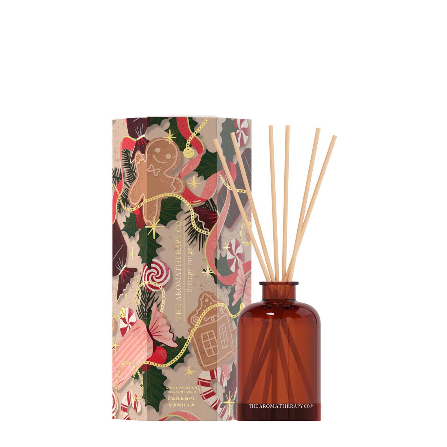 Therapy Caramel Vanilla Festive Diffuser 100ml