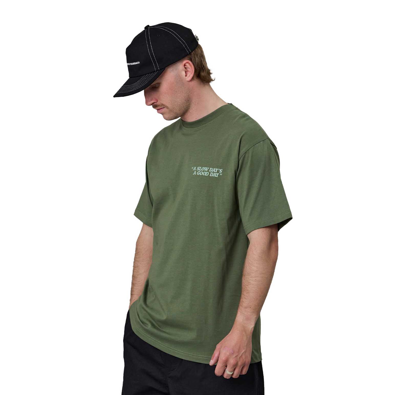 Just Another Fisherman Slow Days Sea Tee